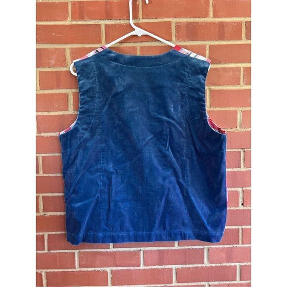 Vintage Handmade Plaid Vest - Picture 4 of 4